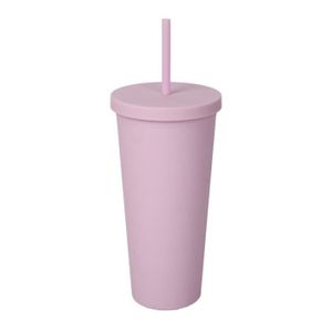 Gobelet En Lot De 4, Motif Cactus, Couvercle Et Paille, Graduation 450 Ml Verre Pour Enfants Transparent Relaxdays 88865967