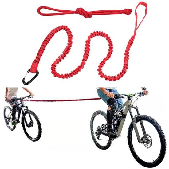 Corde de remorquage de vélo extensible forte sangle de traction extensible  de remorquage de vélo pour tirer le vélo d'enfant - Cdiscount Sport