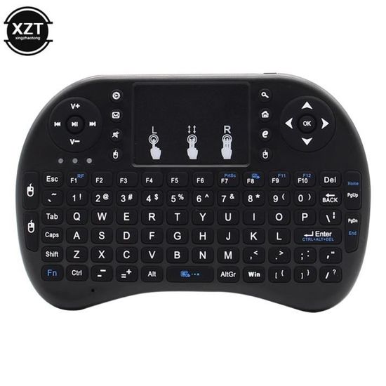 Mini clavier Rii X8 2.4GHz clavier russe sans fil avec pavé