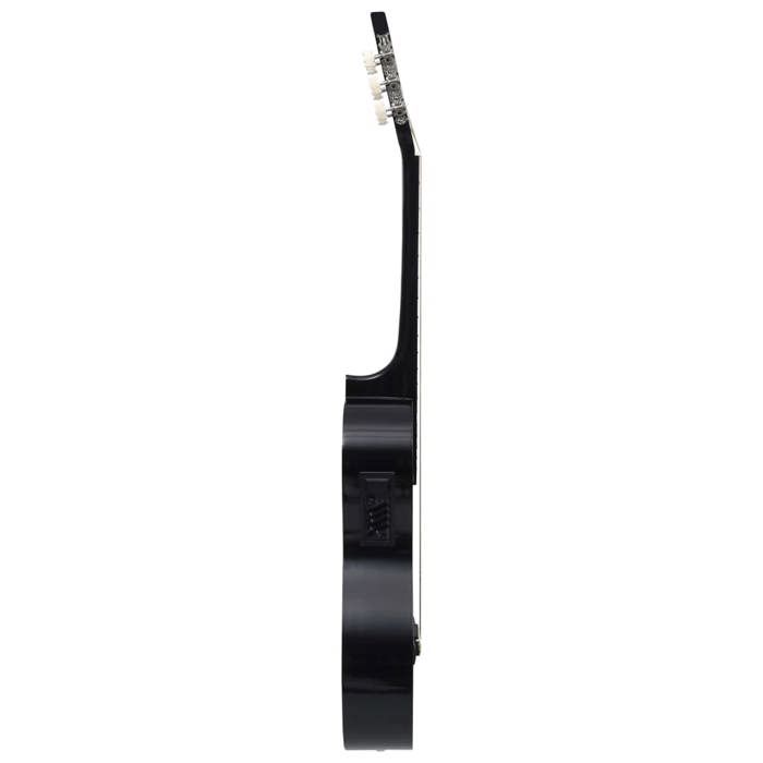 Guitare Classique Débutant Guitare Classique 21 7531 - 6 Cordes Bois - Accordable - Sangle Et Médiator Inclus - Débutants Guitare Bois Débutant 75cm