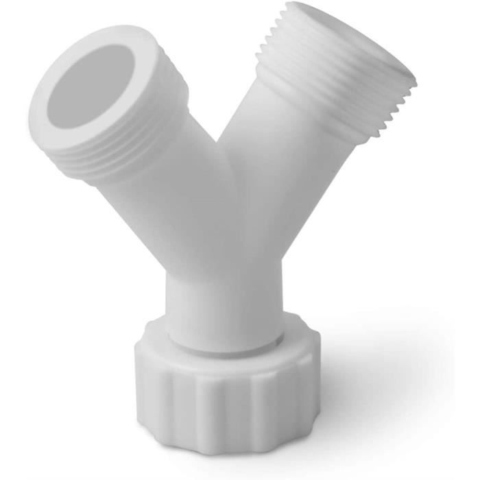 2-Voies Y-Distributeur, Adaptateur Tuyau Arrosage En Laiton De 3/4