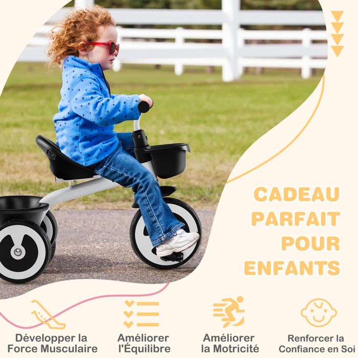 NEUFU Tricycle Vélo et Véhicule 3 Roues Pour Enfant Bébé 2 à 6 Ans Bleu NEUFU Tricycle Vélo et Véhicule 3 Roues Pour Enfant Bébé 2 à 6 Ans Bleu