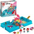 LEGO® Disney Princess 43176 Les aventures d’Ariel dans un livre de contes, La Petite Sirène, Jeu de Voyage Cadeau Enfant 5 ans et +-0