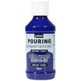 Peinture Acrylique Pouring Pébéo - 118 ml Bleu Cyan-0