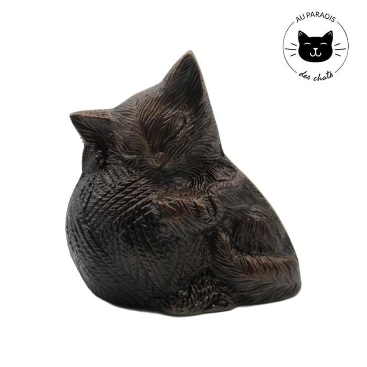 Urne Funeraire Chat Pelote Cremation Cendre Memorial Souvenir De Son Chat Cdiscount