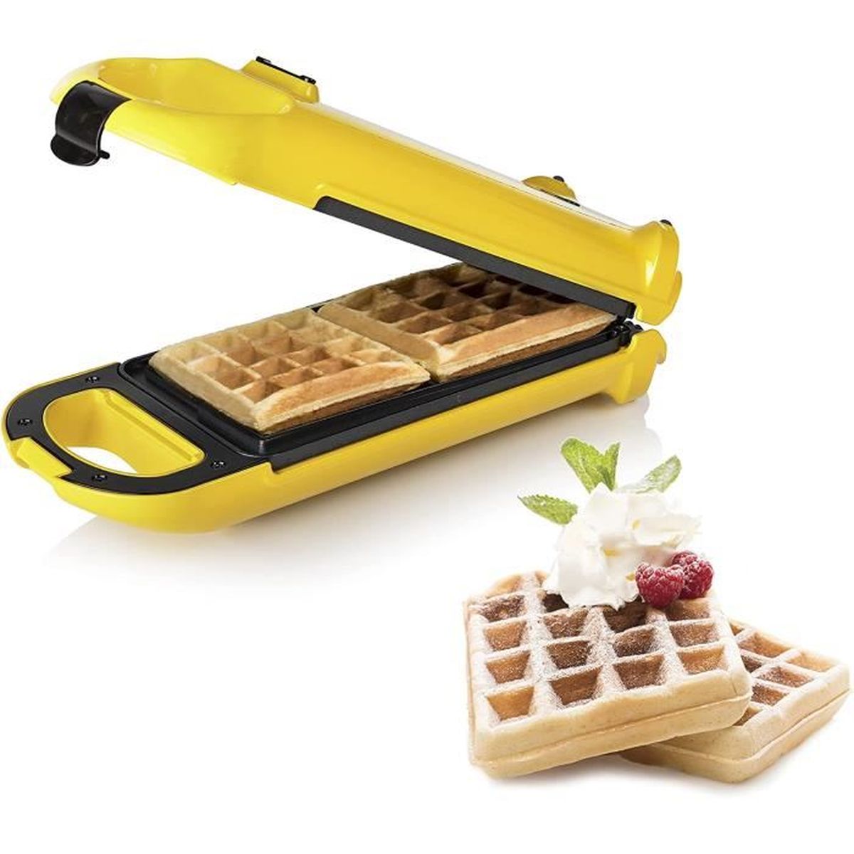 Gaufrier 700 W Waffle Maker Flip Moules à gaufres Princess 132406