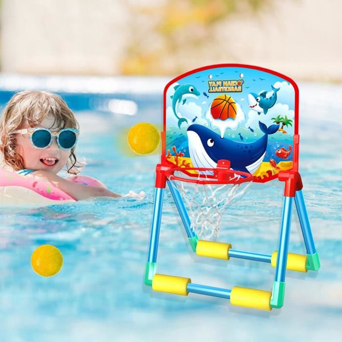 14 Pièces Jouets De Piscine Étoiles De Mer Et Coquillages - Animaux Marins En Caoutchouc Pour Enfants