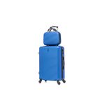 CELIMS FRANCE Valise Grande Taille 75cm 23kg avec Vanity | Valise CELIMS Weekend | Ultra-Léger et Résistant | Roues 360 | Cadenas | Bleu