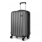 Kono Valise Grande Taille 75x47x29cm Valise Cabine Rigide e Légère ABS Valise de Voyage à roulettes Valises, 94L, Gris