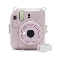 Fujifilm Housse de protection pour appareil photo instantané Instax Mini 12 Glitter Transparente - 8720094752235