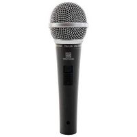 Pronomic -  Vocal Microphone DM-58 avec Interrupteur set avec pince