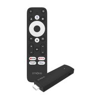 STRONG - SRT 41 - Streaming Box Google TV 4K - Chromecast - Wifi 5 - Bluetooth - Assistant Vocal Google - Dolby Atmos/Vision - HDR