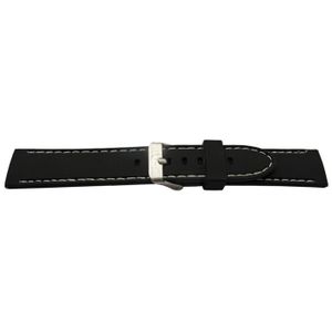 Lot De 24 Bracelets De Montre Anciens En Cuir - Occasion - Pour Collection Ou Remplacement