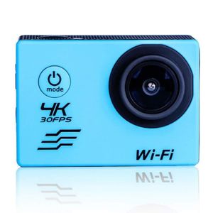 CAMÉRA SPORT bleu-Mini caméra de plongée numérique étanche sans