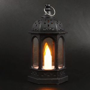 Lanterne Bougie Mariage Exterieur - 34cm Lanterne Decorative Bougeoir  Vintage Decoration Shabby Chic Intérieure[S17] - Cdiscount Maison