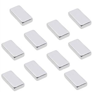 Lot De 20 Aimants Puissants Néodyme - Tailles Variées 5, 5x1, 5x1.5, 5x2, 5x3 Mm - Parfait Pour Bricolage, Fimo