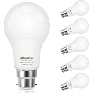 AMPOULE - LED Ampoule Led B22 - DiC - J605 - Blanc Chaud 2700k -