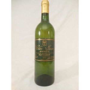 VIN ROUGE bordeaux clos jean blanc 1991 - bordeaux