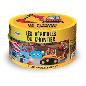 PUZZLE Puzzle Les véhicules du chantier - Sassi Junior - 