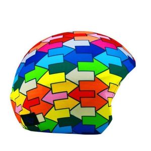 Couvre-Casque Multisport FLÈCHES COOLCASC - Taille Unique - Pour Ski, Vélo, Skate Et Plus