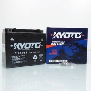 Tecnium Batterie SLA Tecnium pour Moto Suzuki 650 Sv S Abs 2003 à 2017 YTX12-BS 12V 