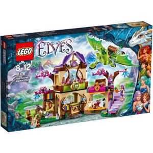 UNIVERS MINIATURE LEGO® Elves - 41176 - Le marché secret - Farran et Aira trouvent le Livre des Dragons sacré