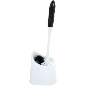 BROSSE WC MSV - Porte brosse wc avec goupillon et son socle taupe