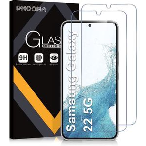 Protection d'écran pour smartphone Forceglass Protection d'écran en verre  trempé pour Galaxy S23/S22 sur