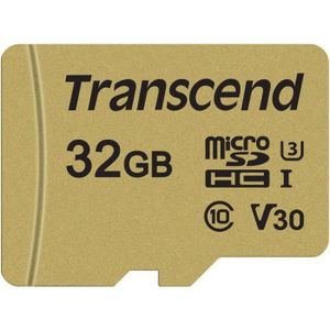 CARTE MÉMOIRE Carte mémoire Transcend 32Go SDXC/SDHC 500S - Vite