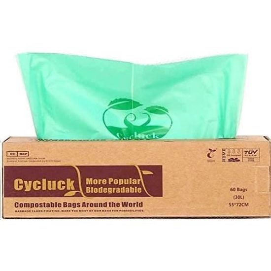 Sac poubelle compostable clearance 30l