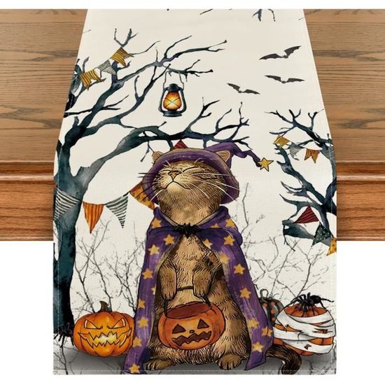 Chemin De Table Tulipe Lavande 40x300cm - Décoration Été Et Fêtes Artoid Mode