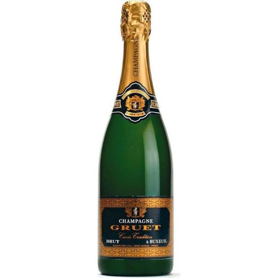 GRUET AOP Champagne brut tradition La cave Cdiscount