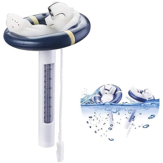 Alvinlite Thermomètre De Piscine Flottant Température De L'Eau Avec