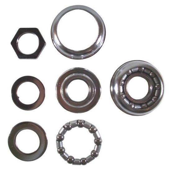 Pédalier BMX Acier 51.5 Mm – Cuvettes NOS – Oldschool Vintage – À Rénover