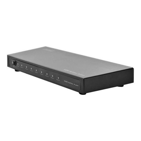 DIGITUS Professional DS-43302 Répartiteur vidéo-audio 8 x HDMI Ordinateur de bureau