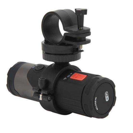 Caméra De Vélo 1080P WiFi Étanche - Caméra Sport Extérieure Avec Batterie Et Support Vélo