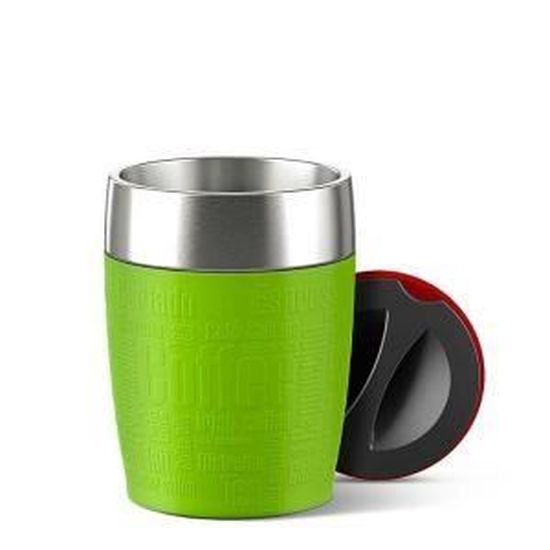 TASSE ISOTHERME TRAVEL CUP 20 CL INOX LIME EMSA Cdiscount Maison