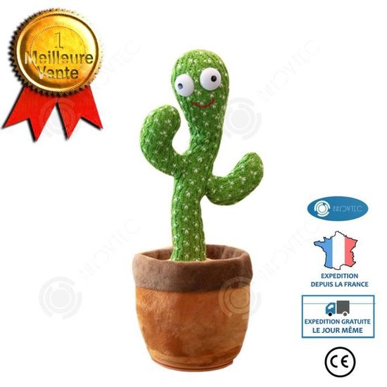 INN® Jeu de calmar jouets périphériques danse sculpture de sable Niuniu cactus jouet enregistrement drôle poupée peluche poupée