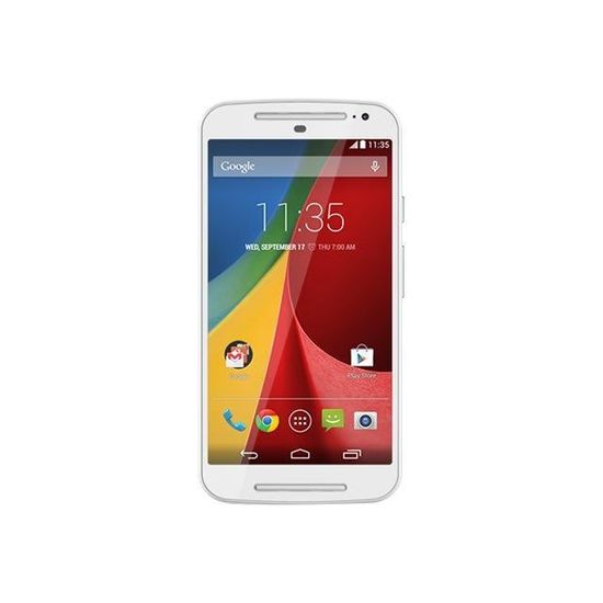 Motorola Moto G (2nd Gen.) Smartphone double SIM 3G 8 Go microSD slot GSM 5" 1 280 x 720 pixels RAM 1 Go 8 MP (caméra avant de 2…