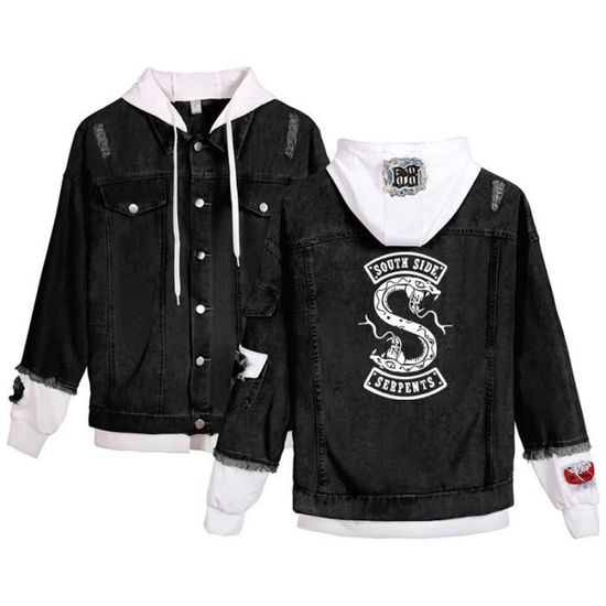 SWEAT SHIRT imprime en 3D Riverdale Costume de Cosplay de serpent du c te sud pour hommes et femmes veste a capuche unisexe im Style 5 Cdiscount Pret a Porter