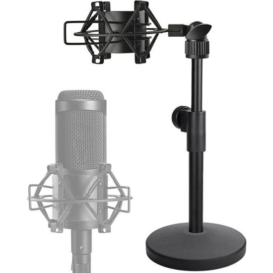 Avatar Support De Microphone De Bureau Réglable Avec Support Antichocs ...