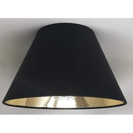 1Pc Abat-Jour En Velours E27 Abat-Jour En Tissu Baril Doublure En Or Couvercle De Lampe Abat