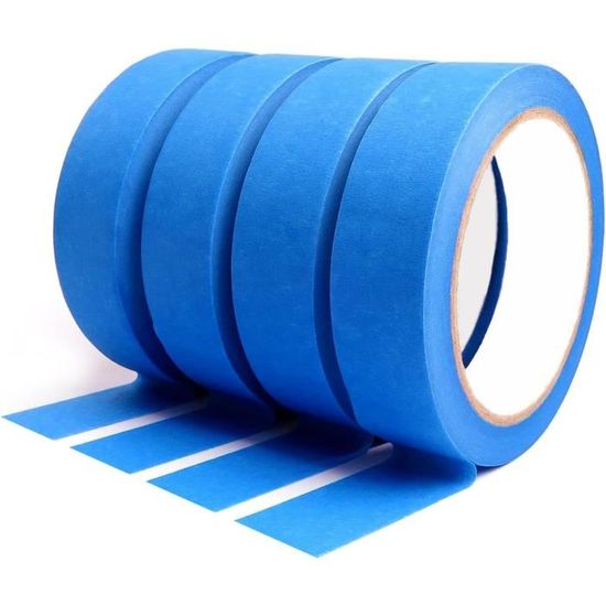 Lot De 4 Rouleaux à Pâtisserie En Acrylique Transparent - 20 Cm De Long, 2 Cm De Diamètre - Antiadhésif Pour Pâte Polymère, Fondant, Loisirs Créatifs (bleu)