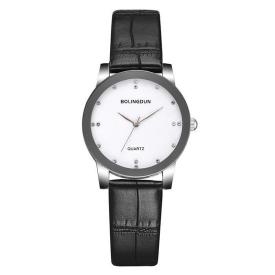 MONTRE BRACELET Bolingdun Watch Belt High End Business Men And Women Couple Quartz Watch JYL90301912C SAN10750 Lo76776 Achat vente montre Cuir Cdiscount