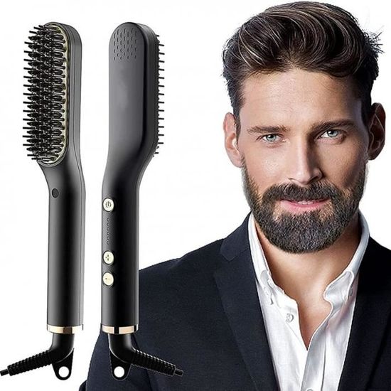 Peigne à barbe lisseur ANLAN Multifonctionnel Lisseur Cheveux Peigne Barbe  Outils pour Homme et Femme - Cdiscount Electroménager