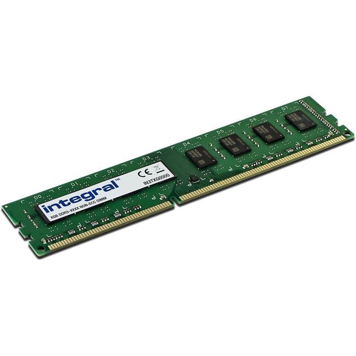 8 Go de memoire DDR3 PC3-12800 1600MHz PC DIMM Memoire RAM 240 Pin AMD PC -  Cdiscount Informatique