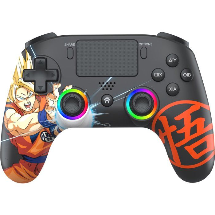 Manette sans fil PS4 / PC Dragon Ball Goku Super Saiyan Bluetooth SUBSONIC