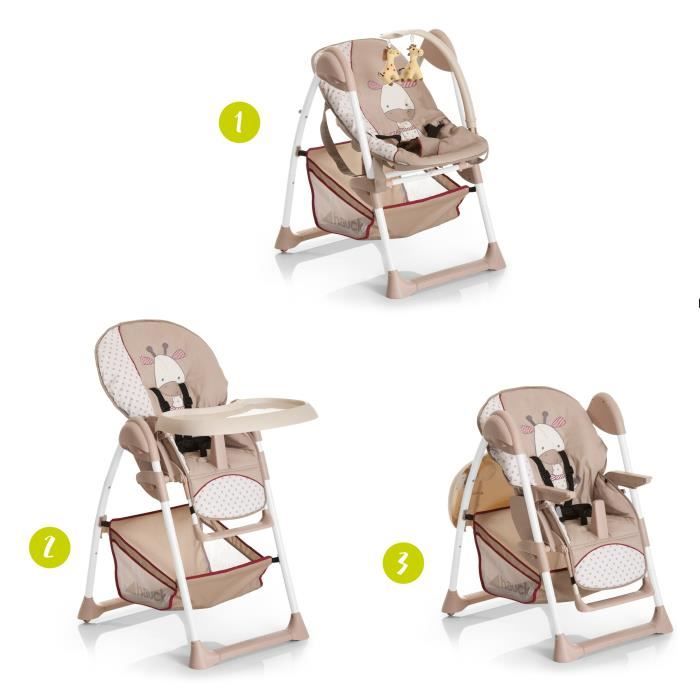 Hauck Chaise Haute Evolutive 2 En 1 Sit N Relax Giraffe Cdiscount Puericulture Eveil Bebe