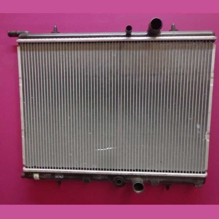 Radiateur d eau Universel Certifié TUV Essence et Diesel pour Peugeot 206 1.1i - 1.4i- 1.6i- 2.0i- 1.9D- 1.4 Hdi - 1.6Hdi - 2.0 Hdi