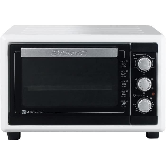 Brandt - Four Multifonction 16L Blanc - Mécanique
